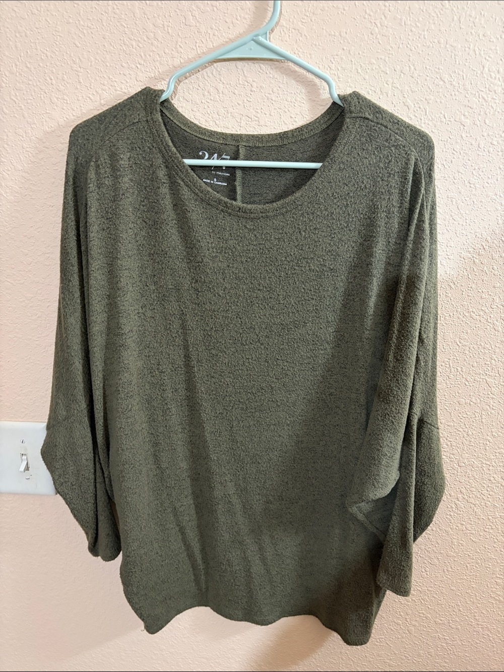 Maurice’s 24/7 Olive Green Long Sleeve